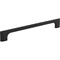 Jeffrey Alexander 192 mm Center-to-Center Matte Black Asymmetrical Leyton Cabinet Pull 286-192MB - alternate 1